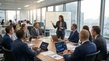 Es descriptivo, natural y contiene palabras clave relevantes como executive team, strategic y leadership planning.
